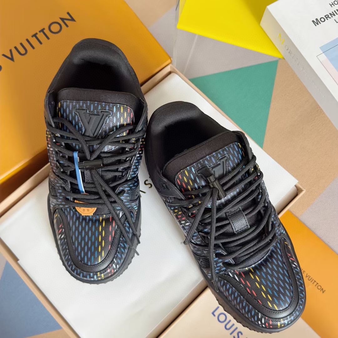 Louis Vuitton LV Trainer Maxi Sneaker   1ACR0U - FashionPlug