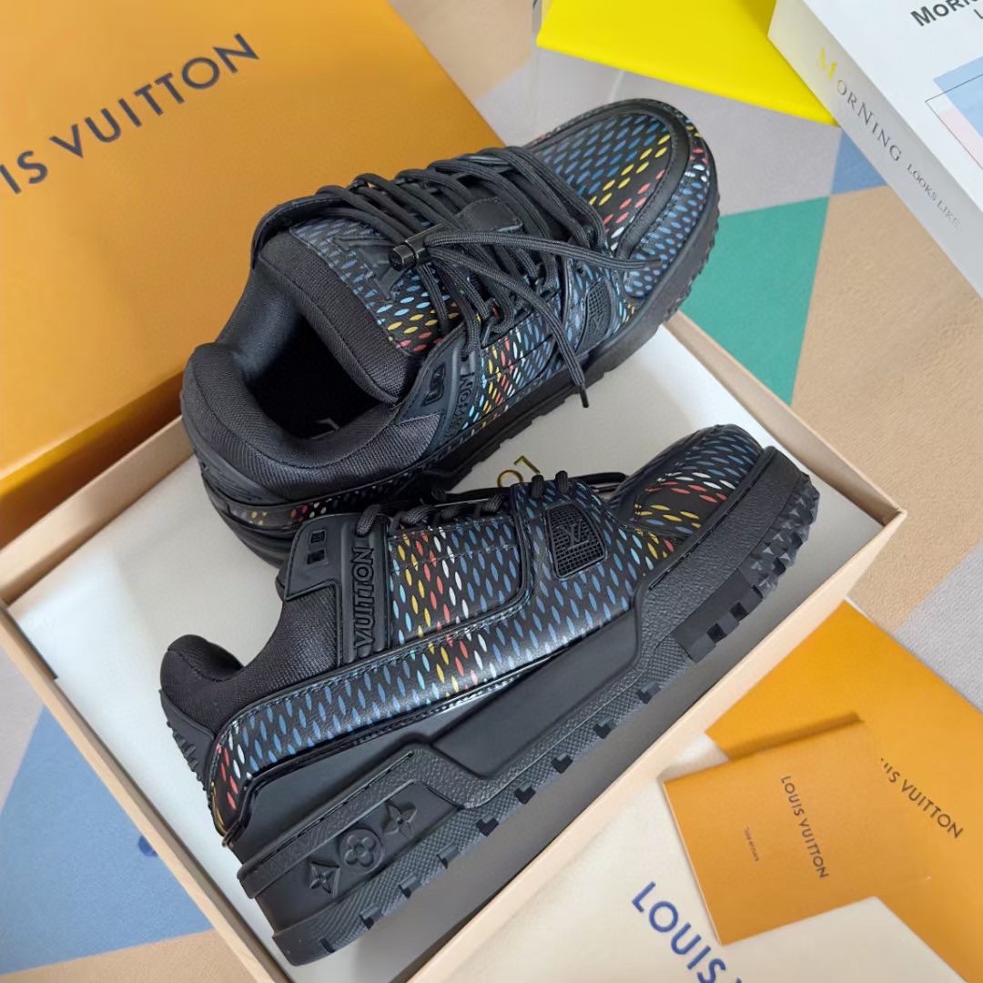 Louis Vuitton LV Trainer Maxi Sneaker   1ACR0U - FashionPlug