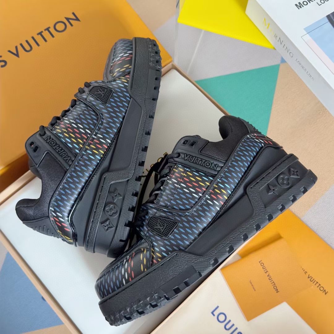 Louis Vuitton LV Trainer Maxi Sneaker   1ACR0U - FashionPlug
