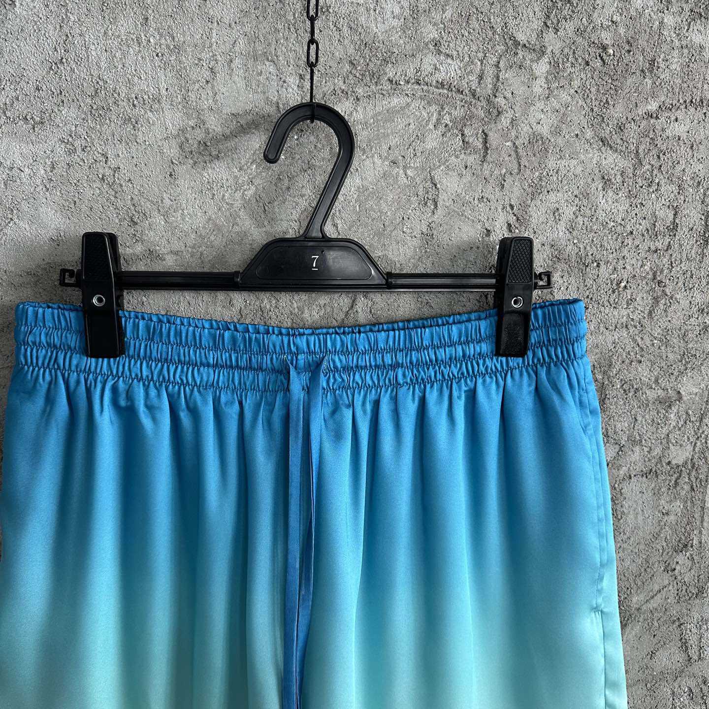 Casablanca Silk Shorts With Drawstring 'Coquillage Color' - FashionPlug