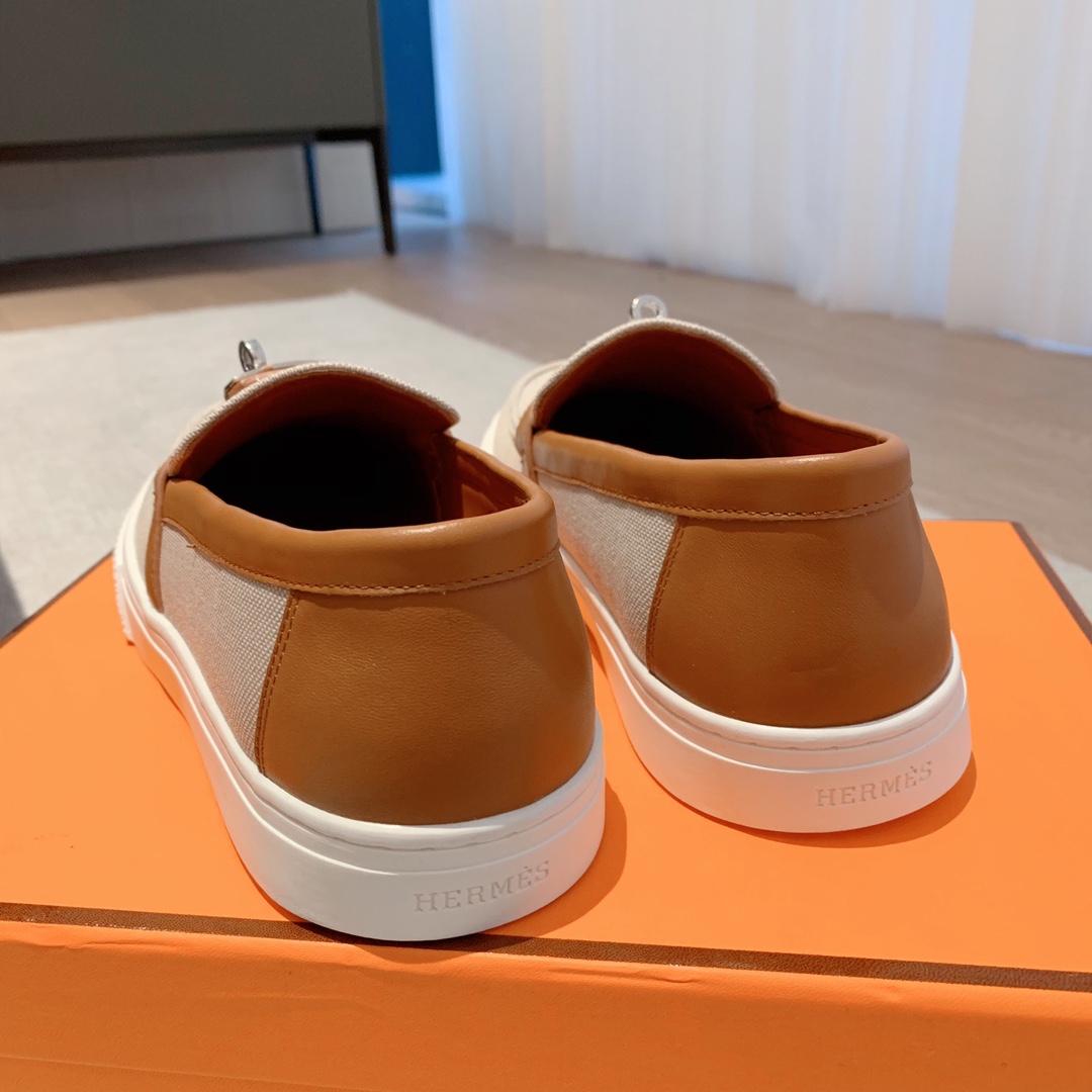 Hermes Slip-on Sneaker - FashionPlug