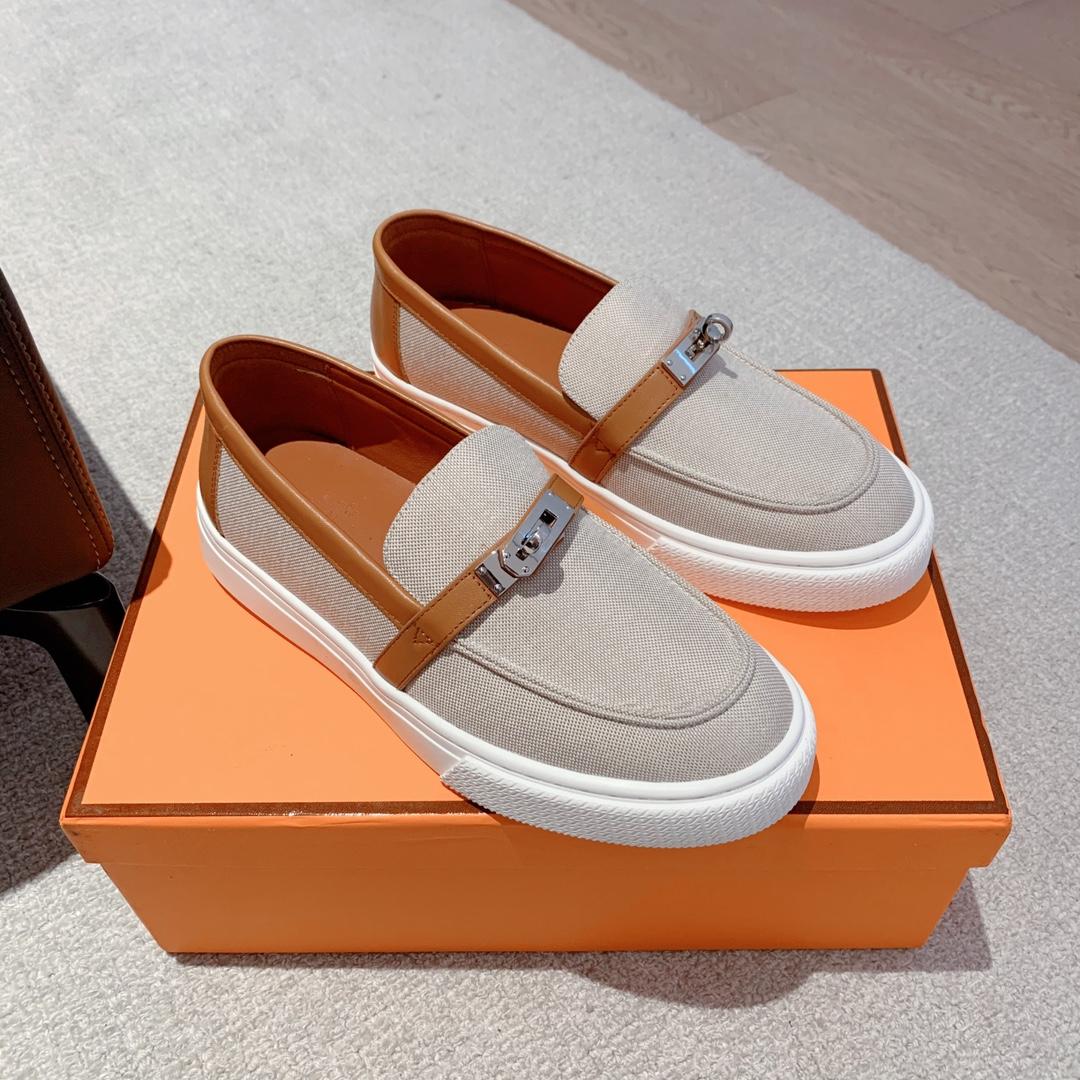 Hermes Slip-on Sneaker - FashionPlug