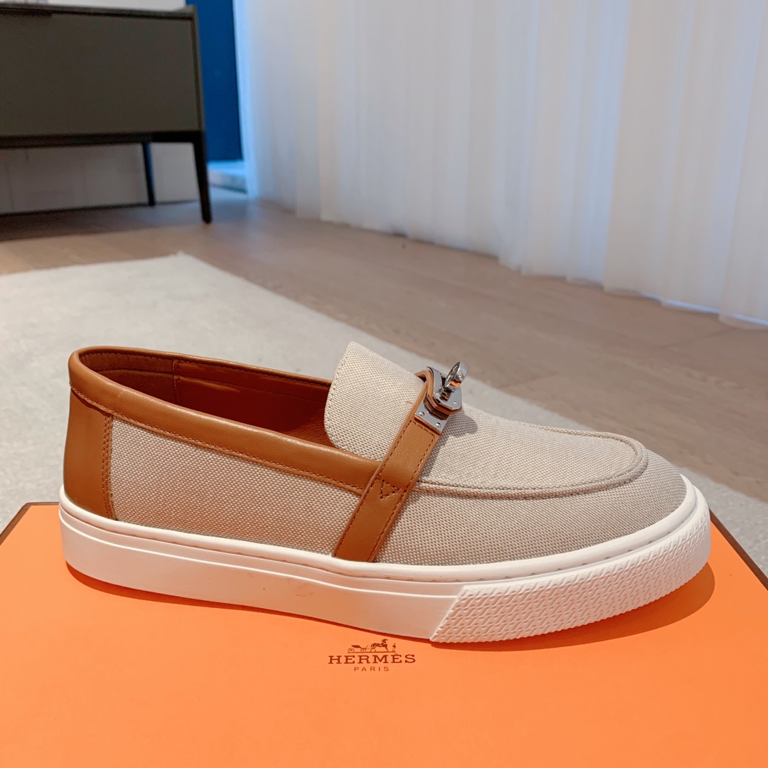 Hermes Slip-on Sneaker - FashionPlug