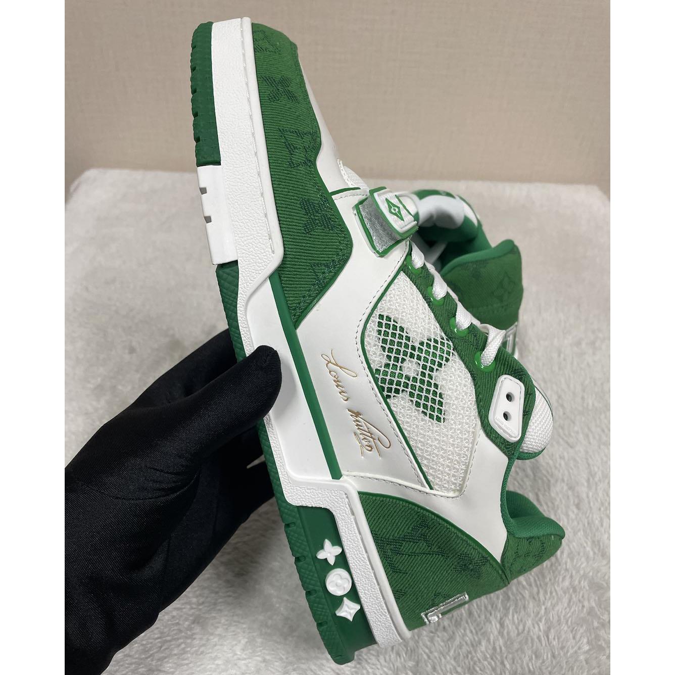 Louis Vuitton Trainer Sneaker(upon uk size) - FashionPlug