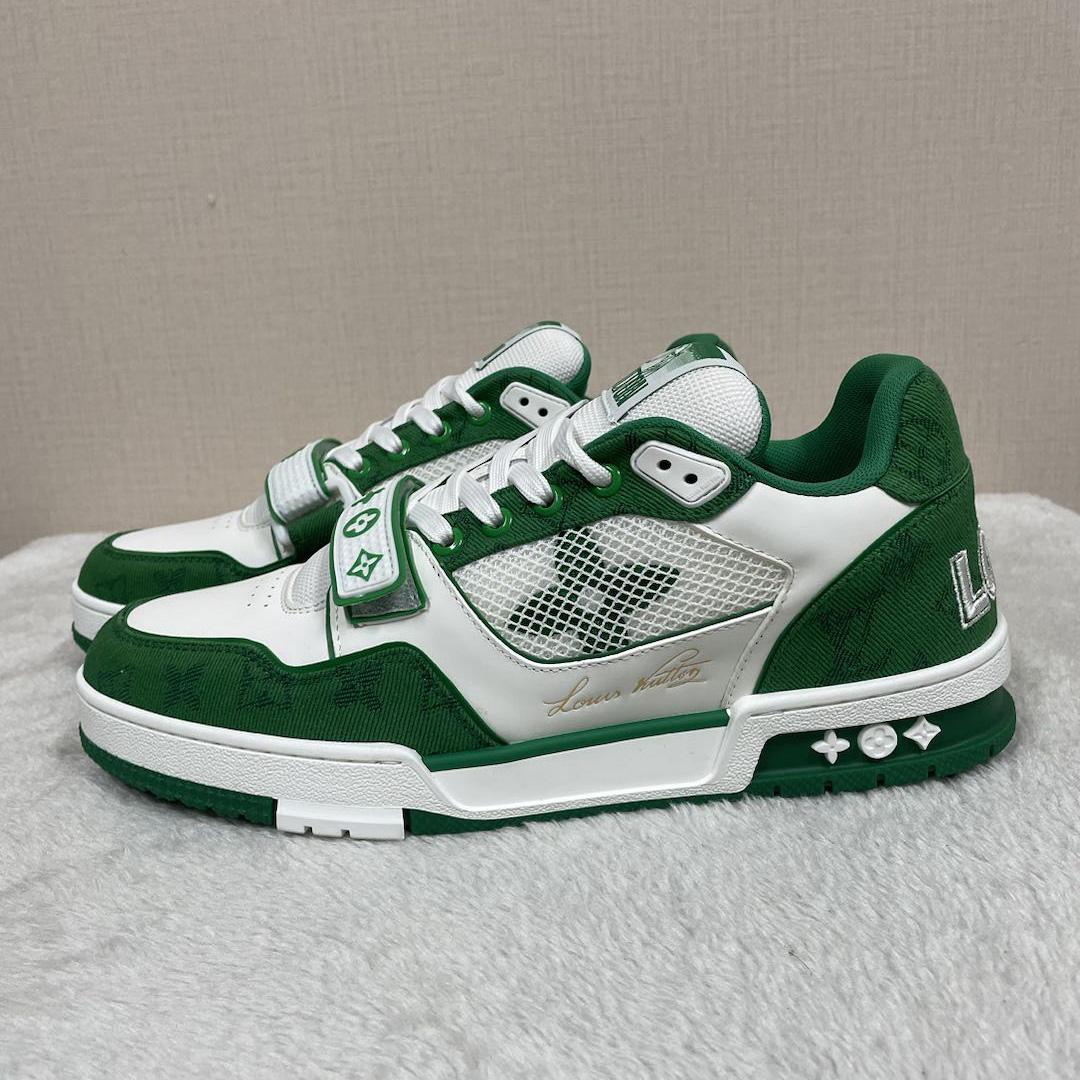 Louis Vuitton Trainer Sneaker(upon uk size) - FashionPlug