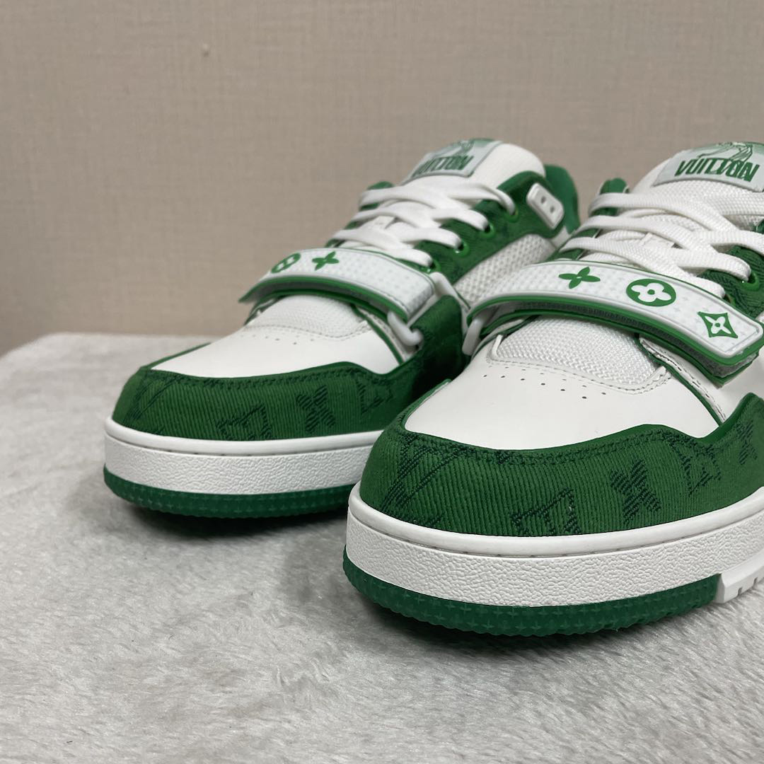 Louis Vuitton Trainer Sneaker(upon uk size) - FashionPlug