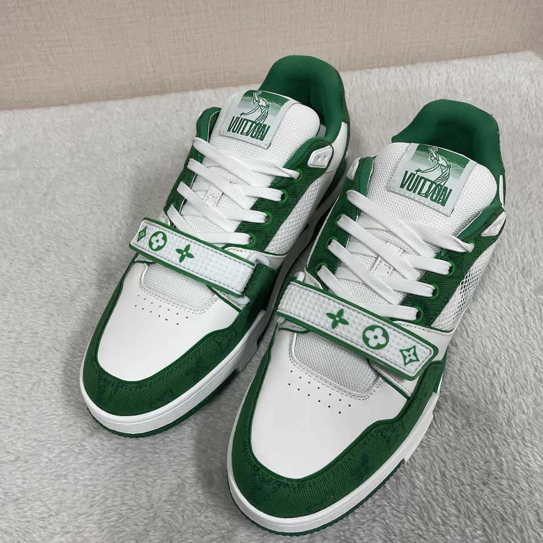 Louis Vuitton Trainer Sneaker(upon uk size) - FashionPlug