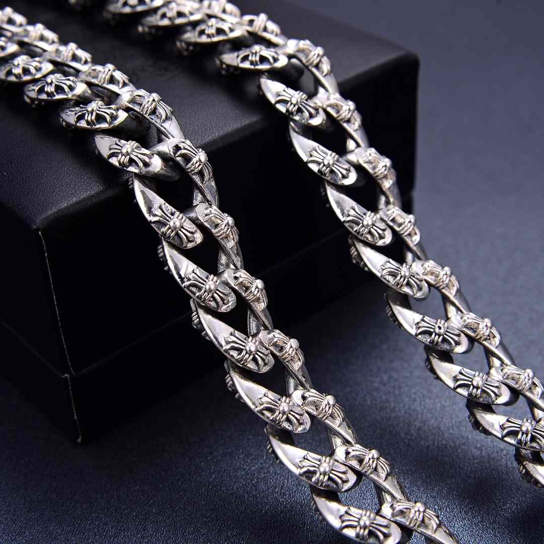 Chrome Heart Chain  50cm - FashionPlug