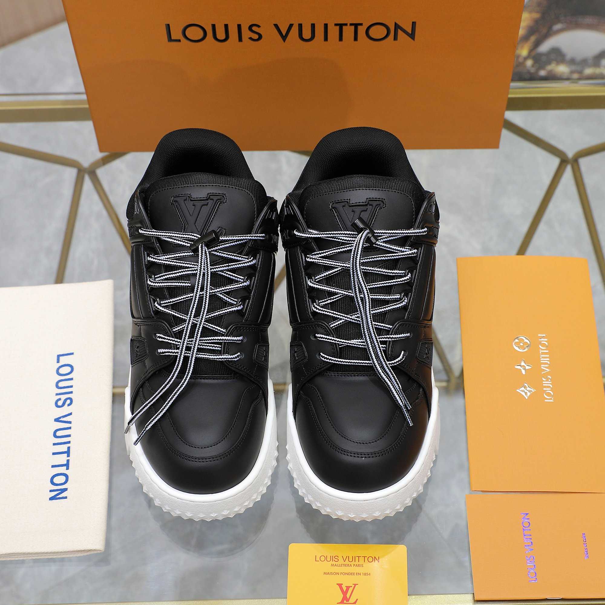 Louis Vuitton LV Trainer Maxi Sneaker   1AD7CZ - FashionPlug