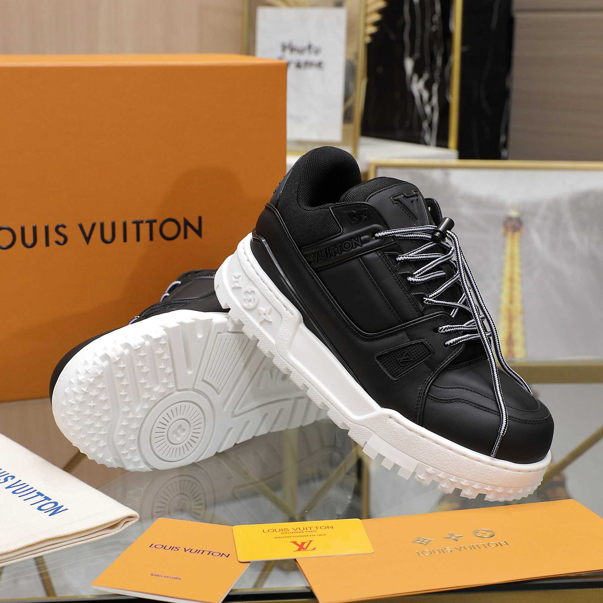 Louis Vuitton LV Trainer Maxi Sneaker   1AD7CZ - FashionPlug
