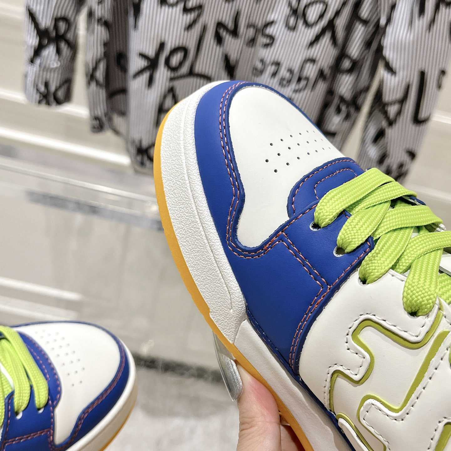 Fendi Match Sneakers - FashionPlug