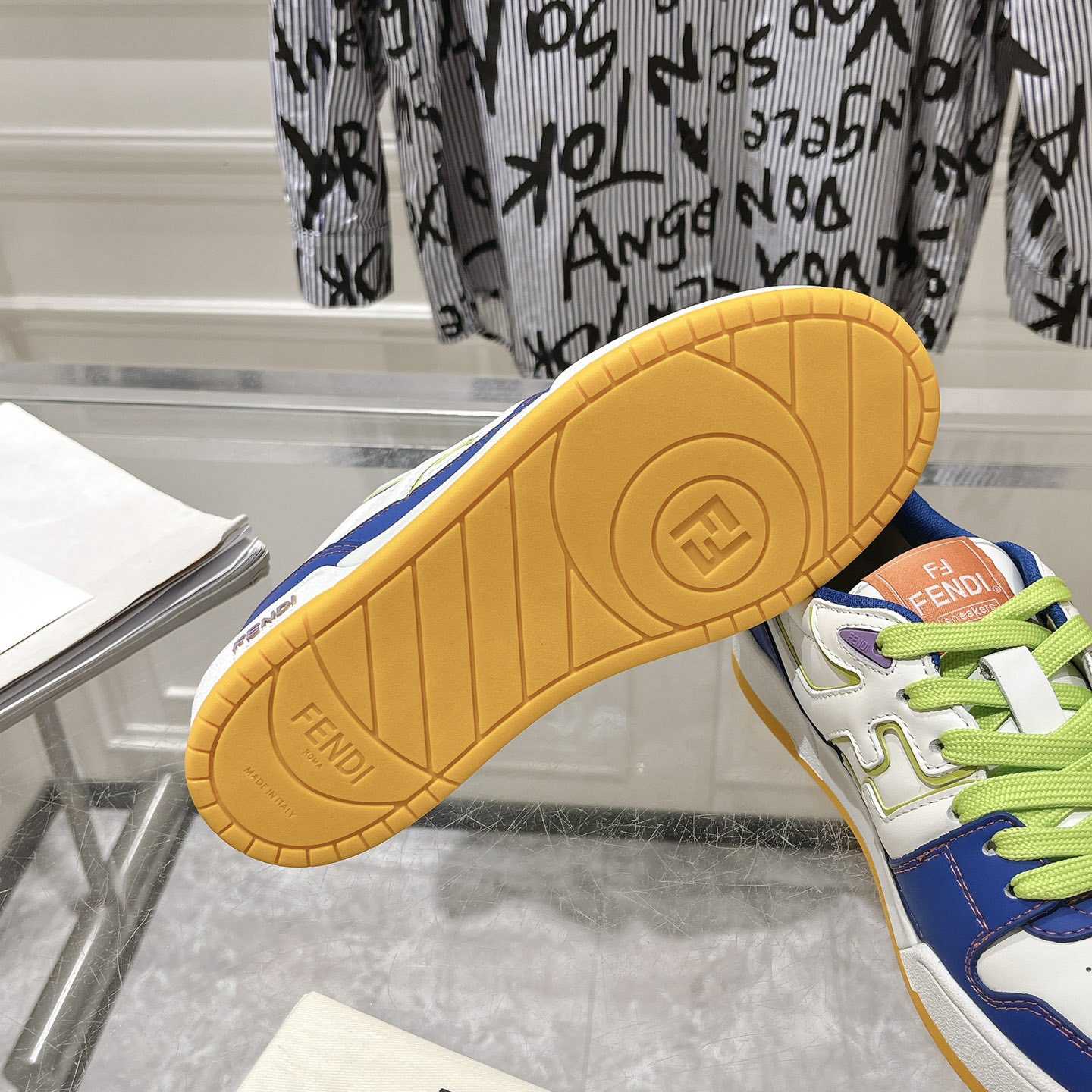 Fendi Match Sneakers - FashionPlug