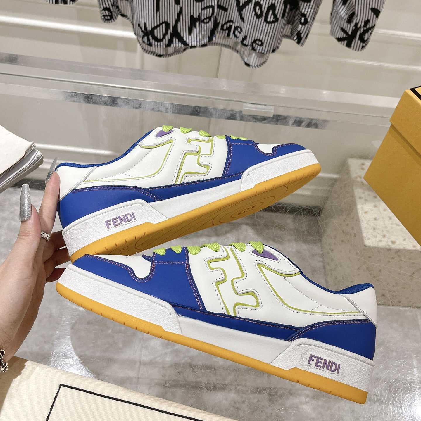 Fendi Match Sneakers - FashionPlug