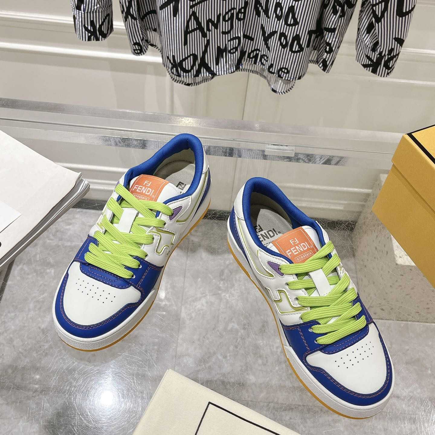 Fendi Match Sneakers - FashionPlug