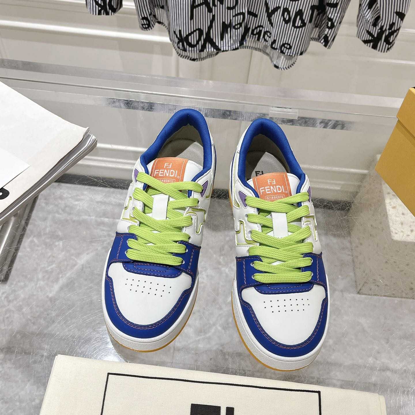 Fendi Match Sneakers - FashionPlug