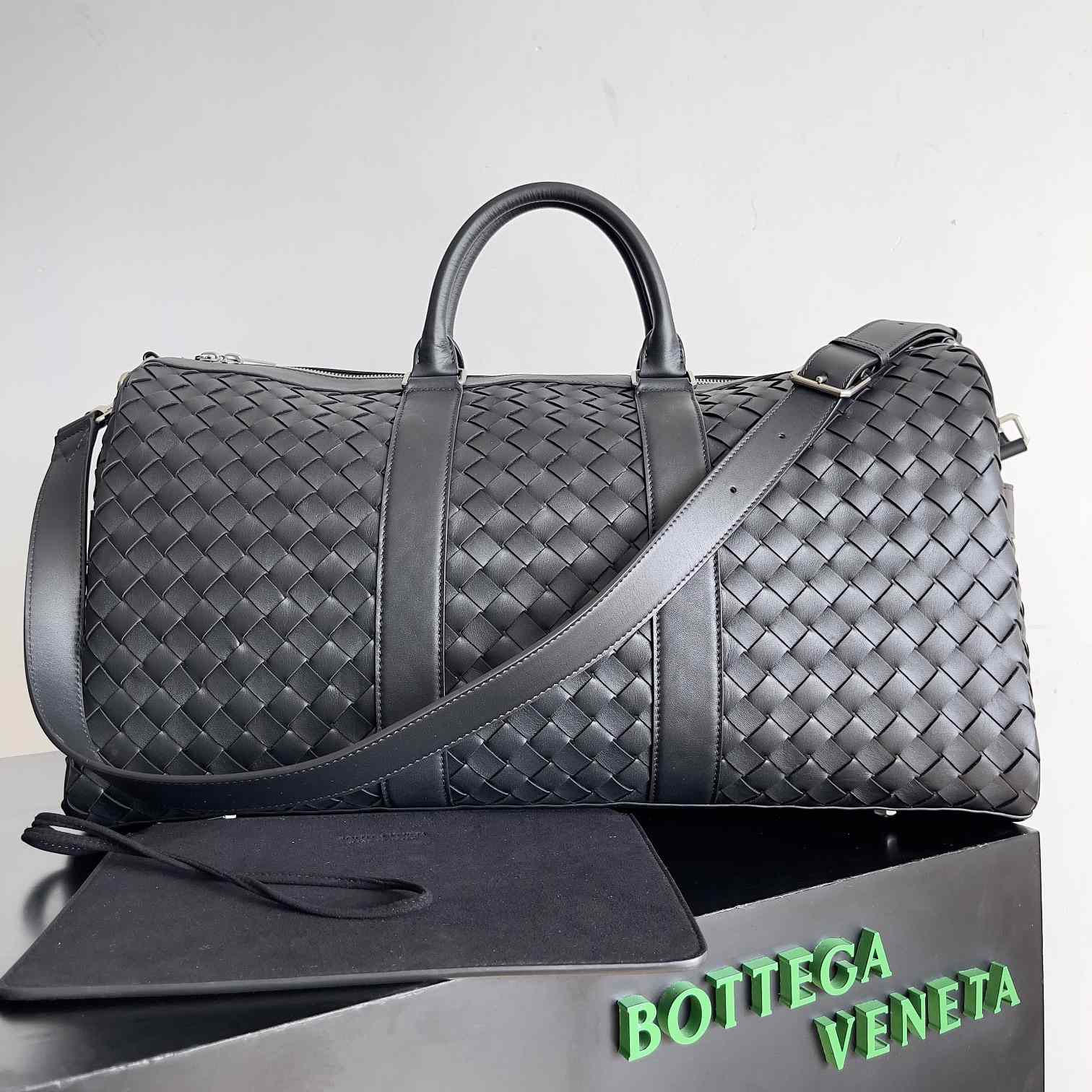Bottega Veneta Large Intrecciato Duffle （50*27*24cm） - FashionPlug