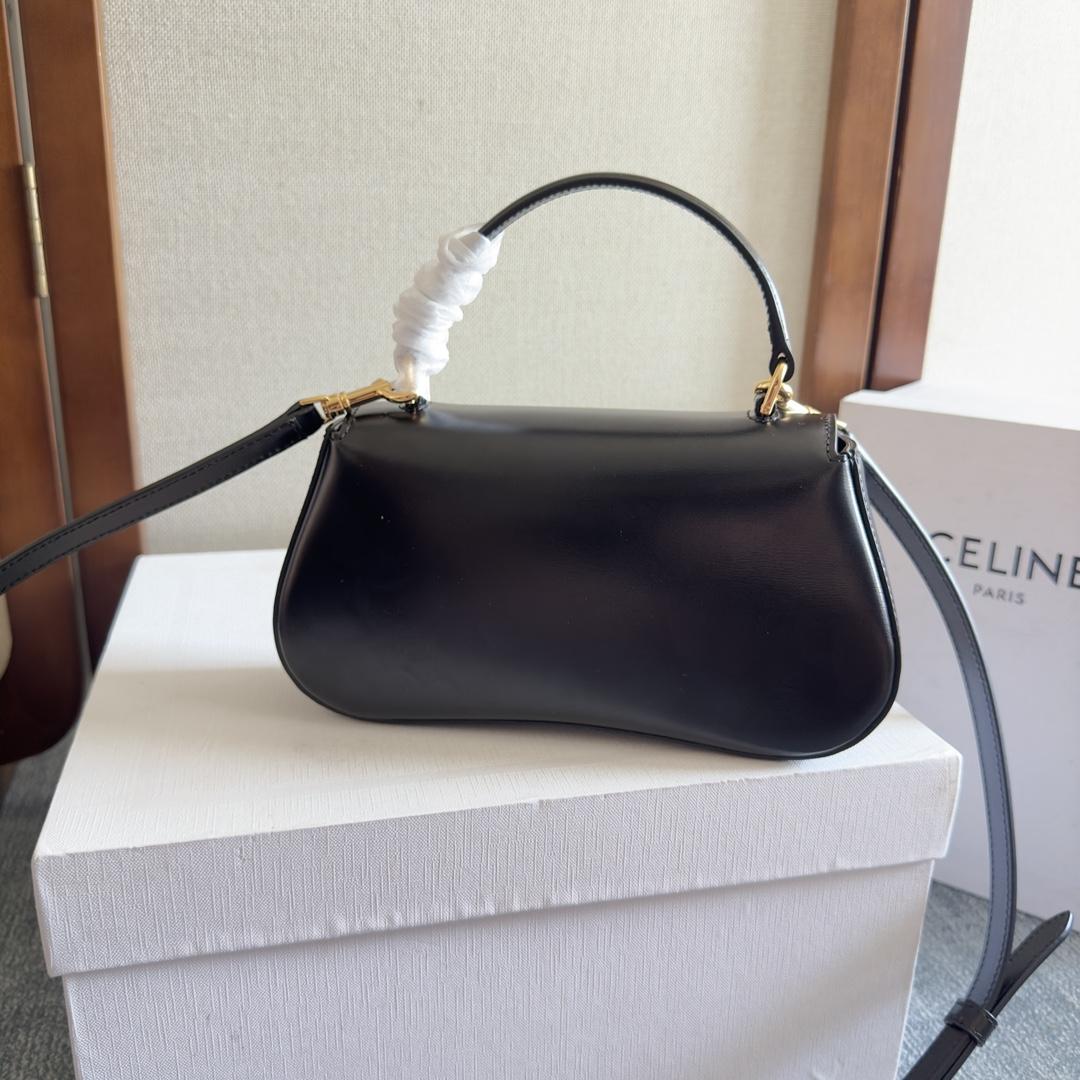 Celine Teen Celine Lola In Shiny Calfskin - FashionPlug