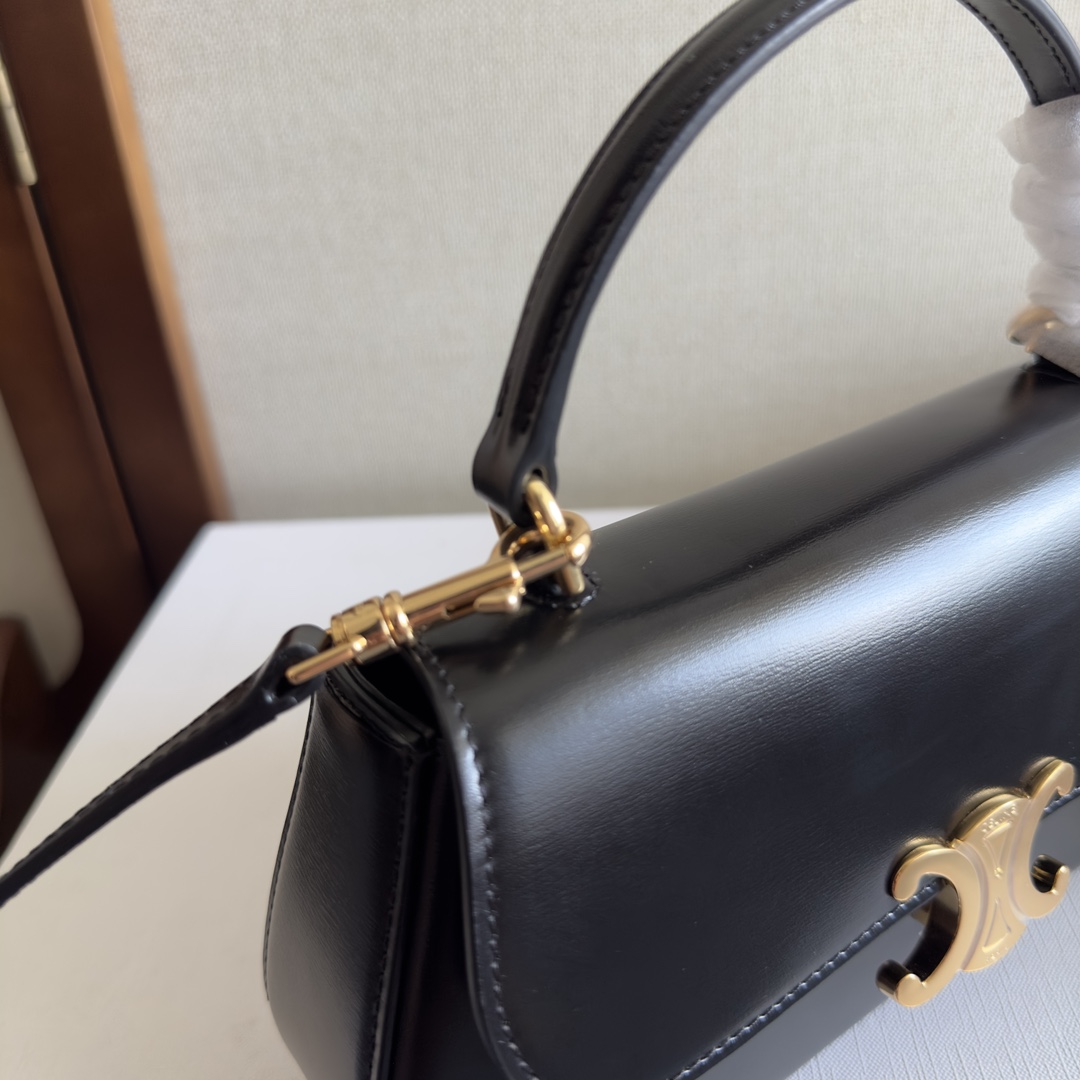 Celine Teen Celine Lola In Shiny Calfskin - FashionPlug