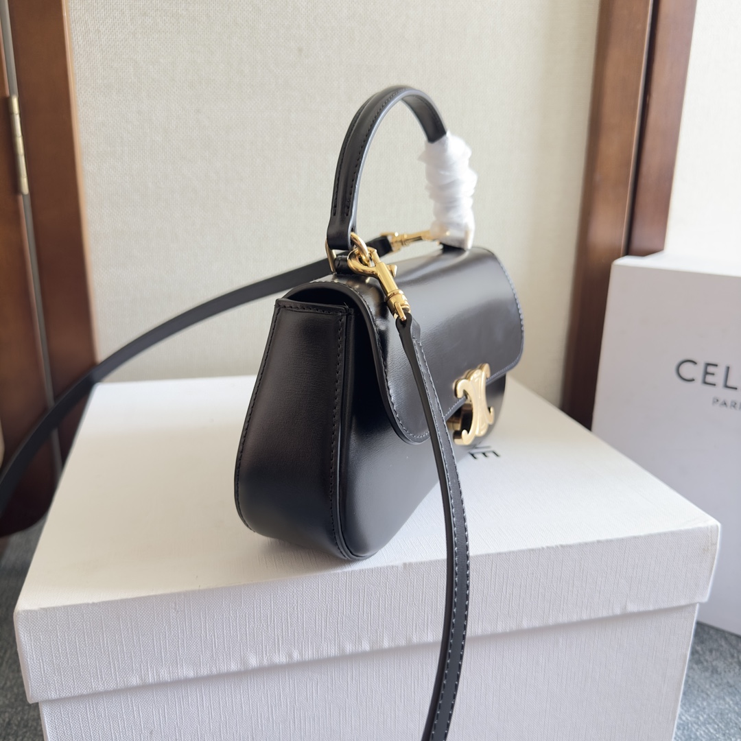 Celine Teen Celine Lola In Shiny Calfskin - FashionPlug