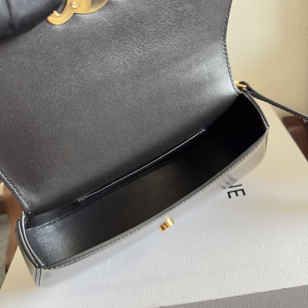 Celine Teen Celine Lola In Shiny Calfskin - FashionPlug