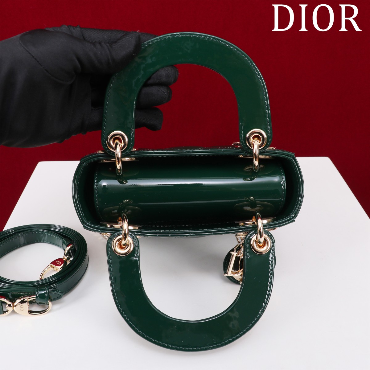 Dior  Lady Dior Bag   17*15*7cm - FashionPlug