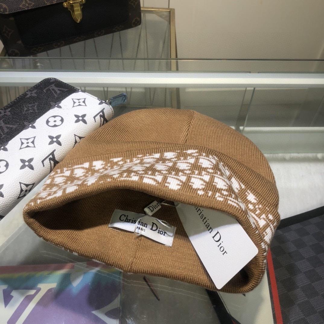 Dior Oblique Beanie  - FashionPlug