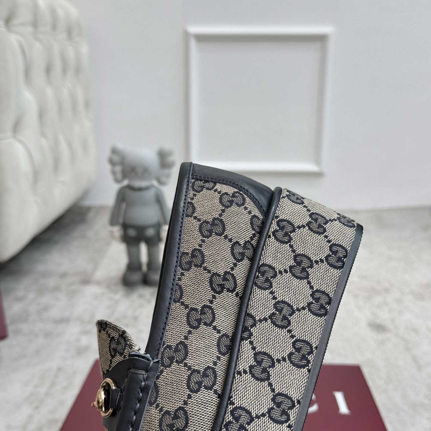 Gucci Women's Horsebit Wedge Loafer - FashionPlug
