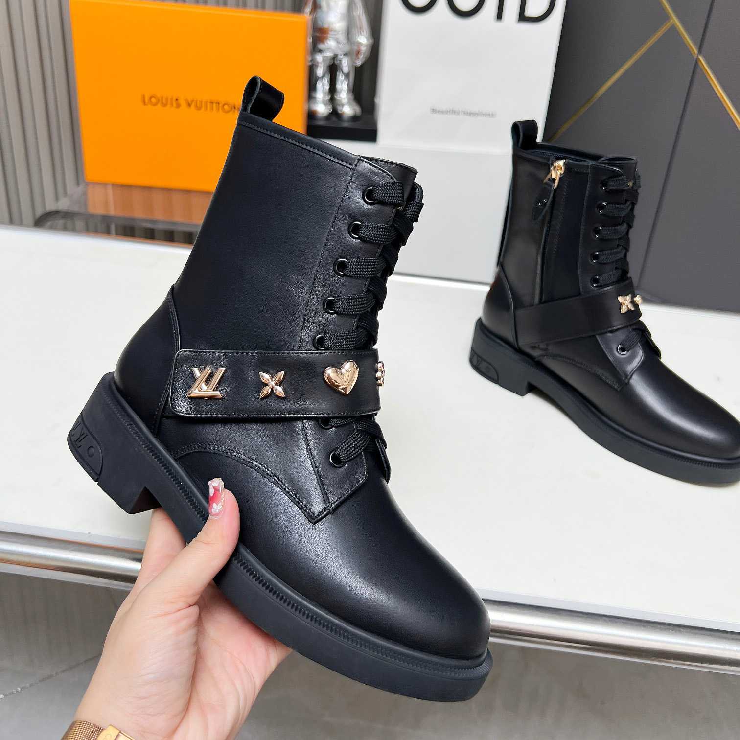 Louis Vuitton Citizen Flat Ranger Boot   - FashionPlug