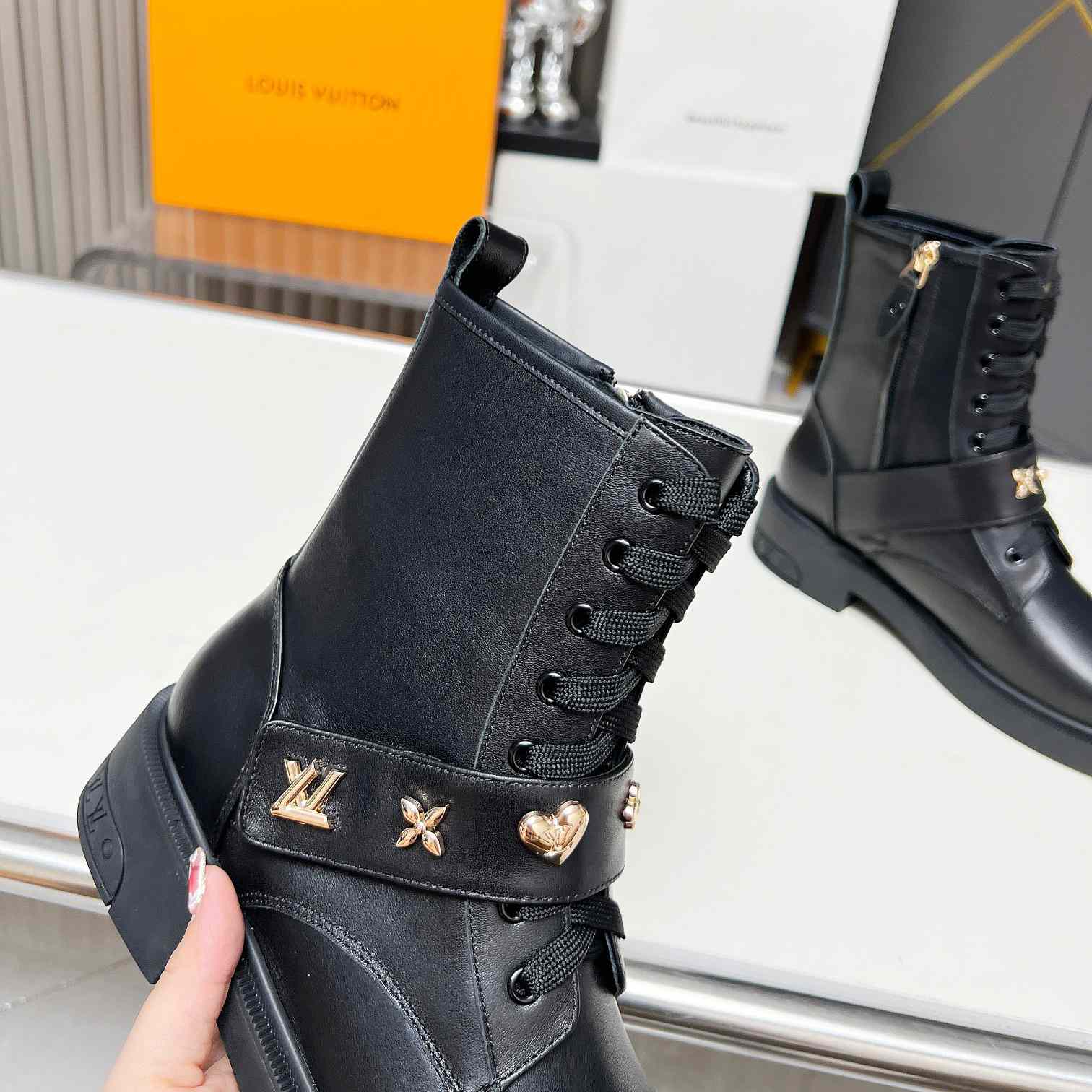 Louis Vuitton Citizen Flat Ranger Boot   - FashionPlug