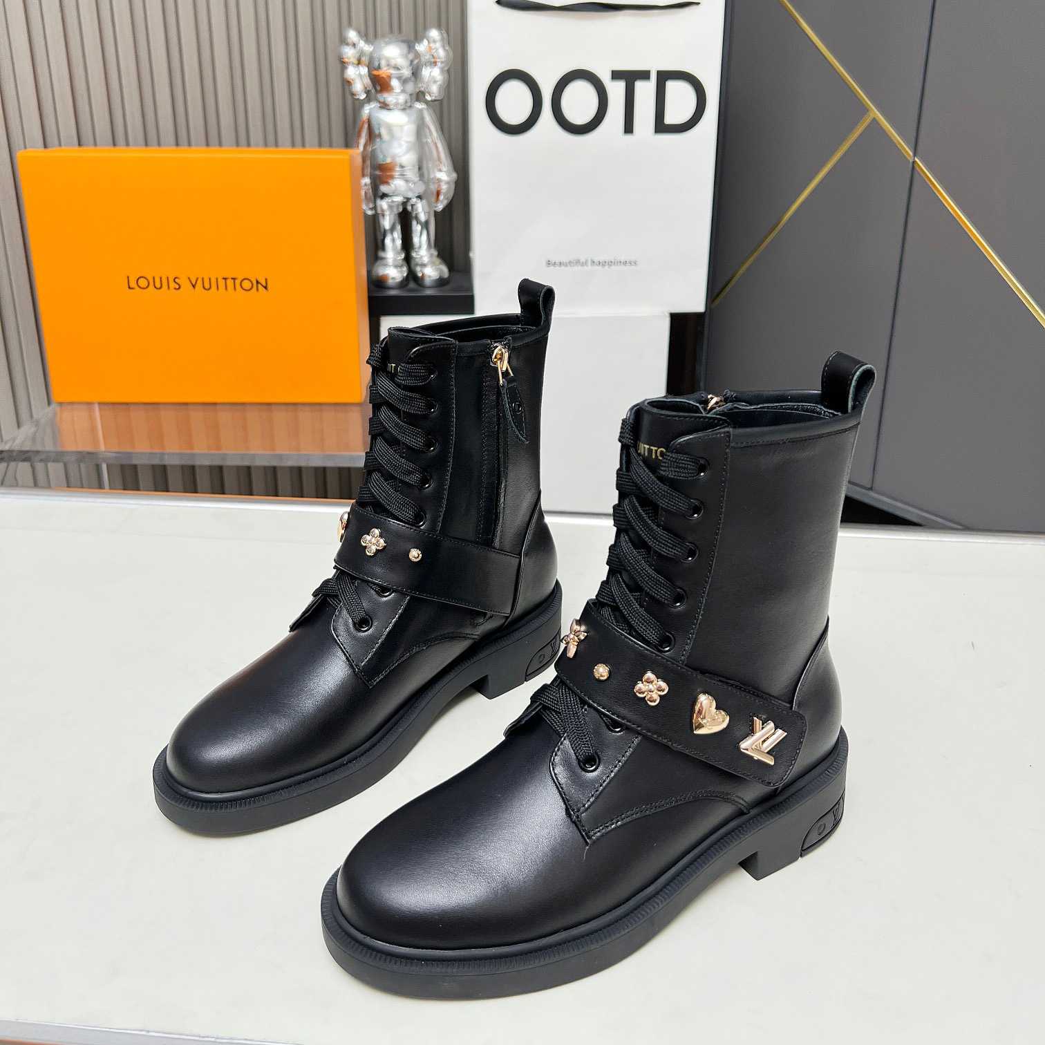 Louis Vuitton Citizen Flat Ranger Boot   - FashionPlug