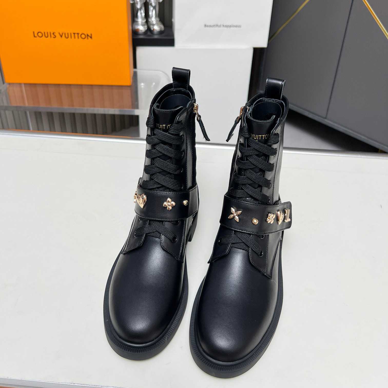 Louis Vuitton Citizen Flat Ranger Boot   - FashionPlug