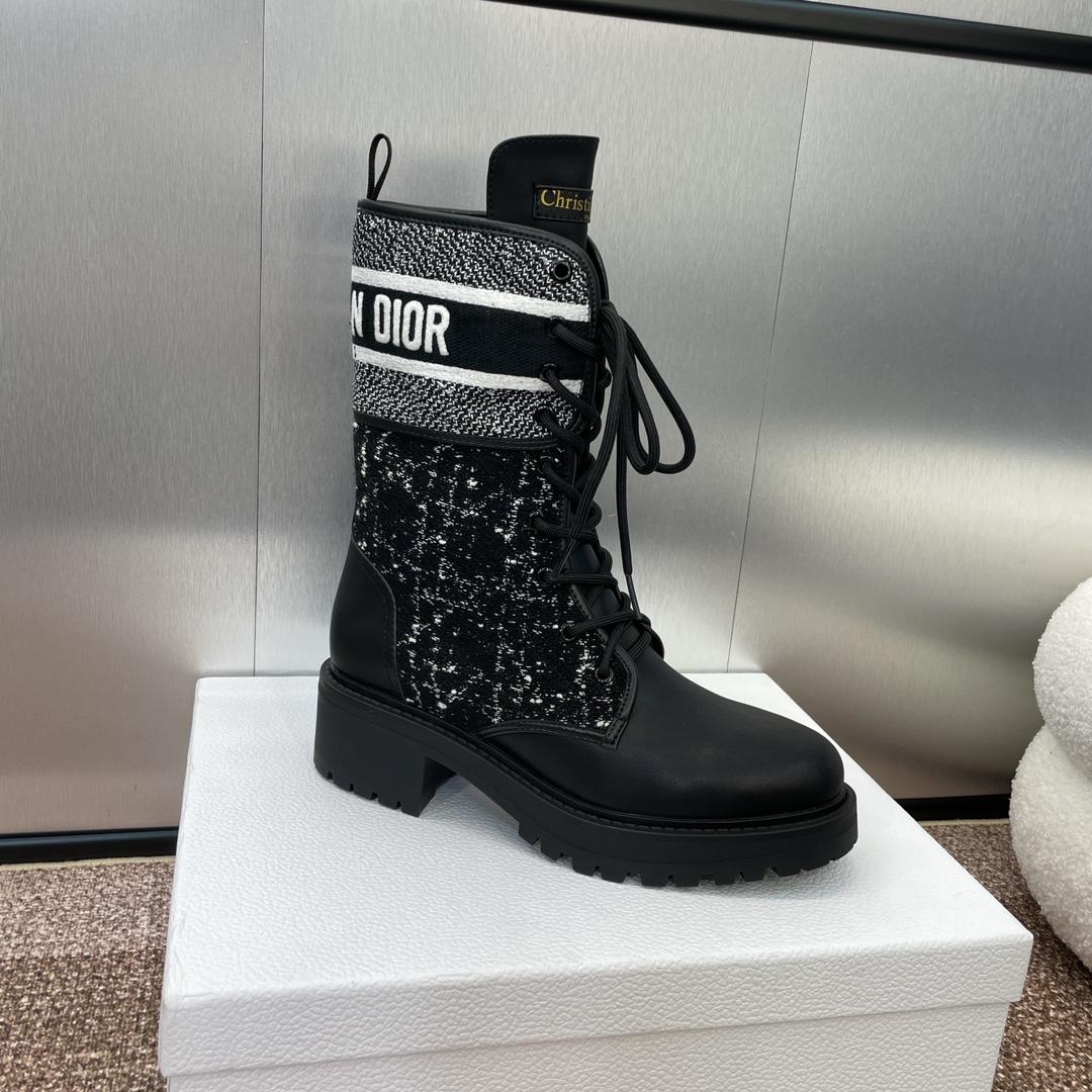 Dior D-Major Ankle Boot   - FashionPlug