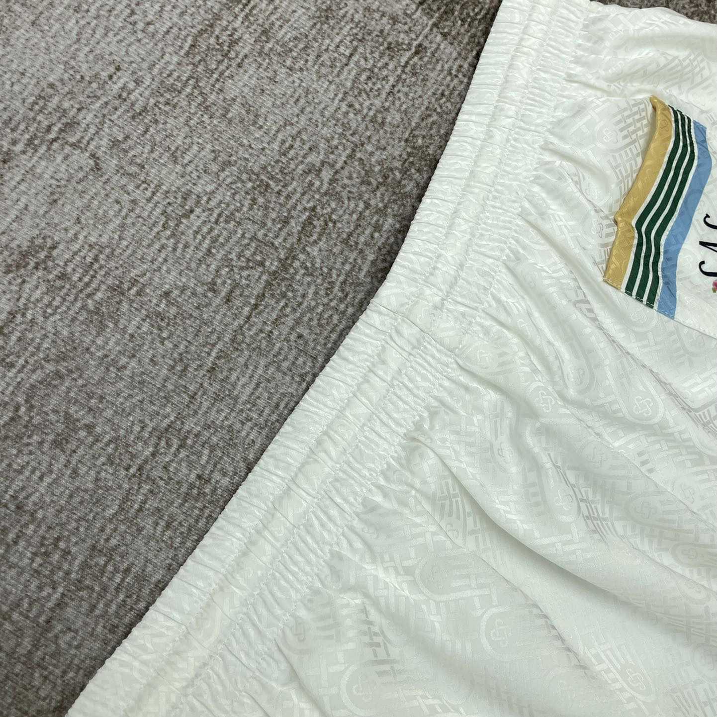 Casablanca Casa Way Monogram Shorts    CA3479 - FashionPlug