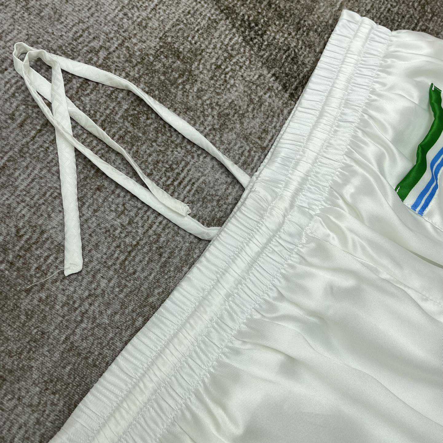 Casablanca Le Jeu Silk Shorts  CA3477 - FashionPlug