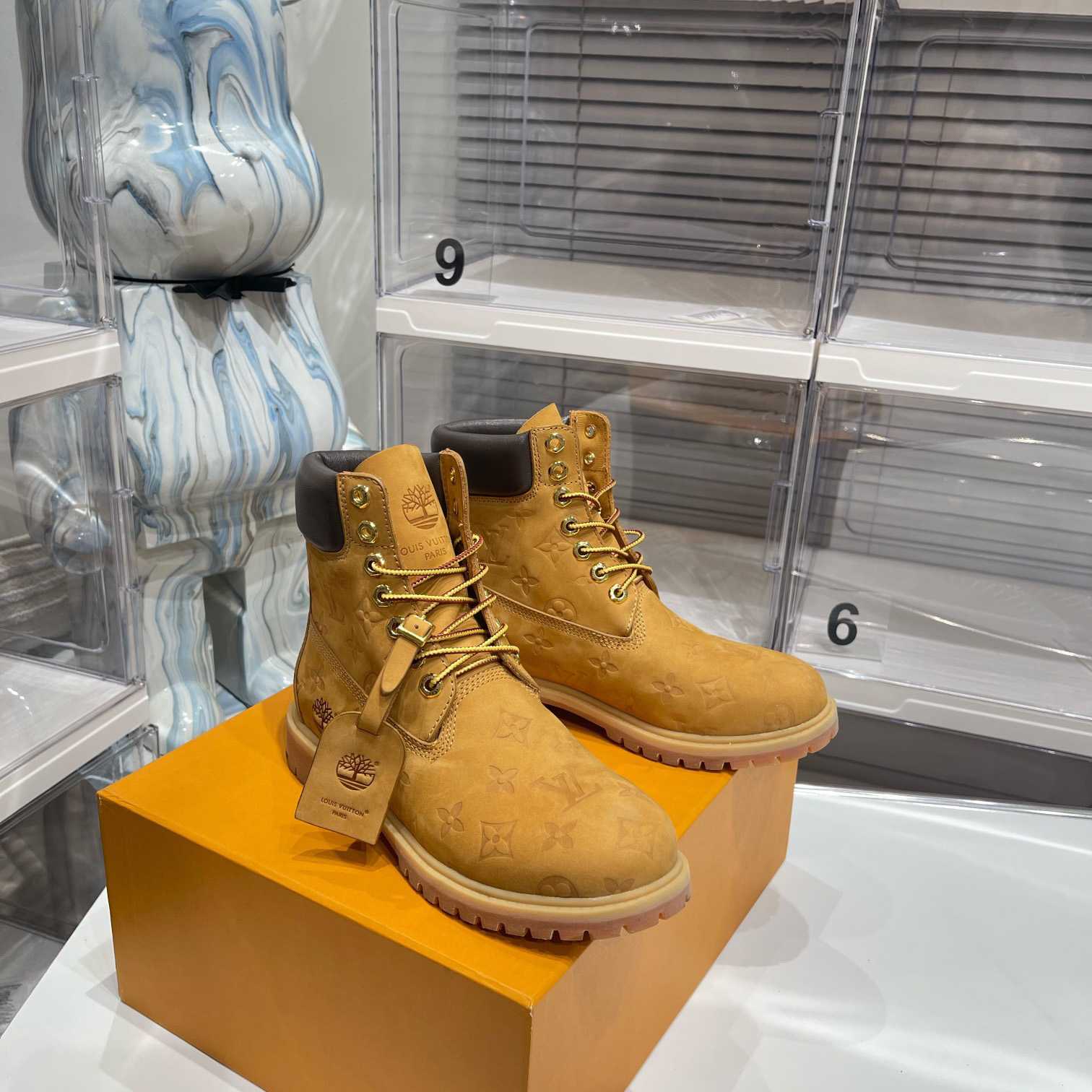 Louis Vuitton Timberland  Ankle Boot - FashionPlug