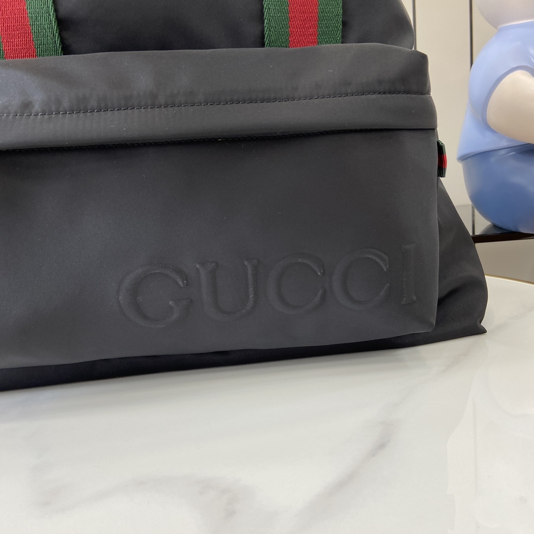 Gucci Large Tote Bag With Gucci Logo - FashionPlug