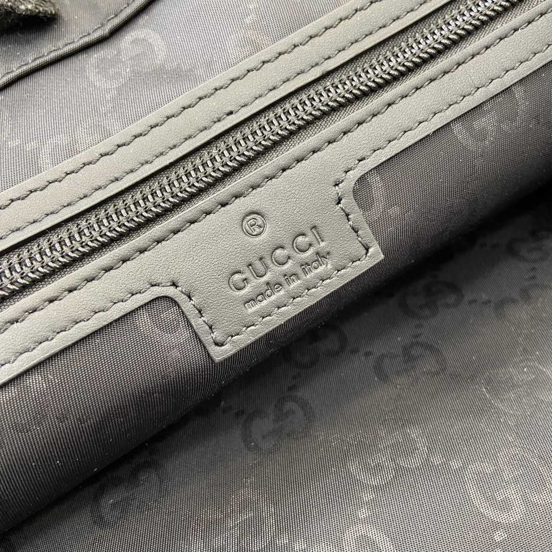 Gucci Large Tote Bag With Gucci Logo - FashionPlug