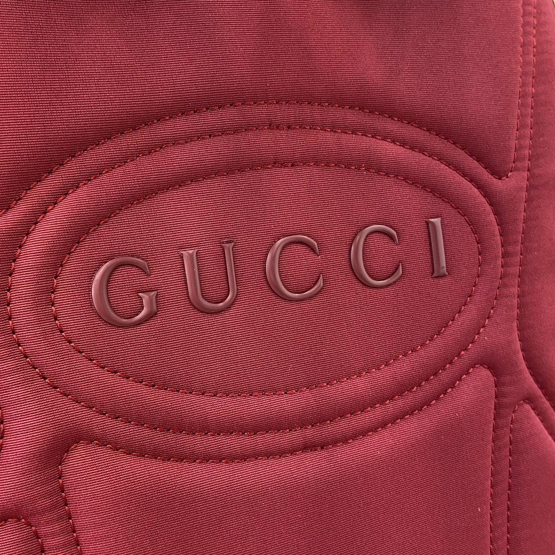 Gucci Medium Backpack With Gucci Logo - FashionPlug