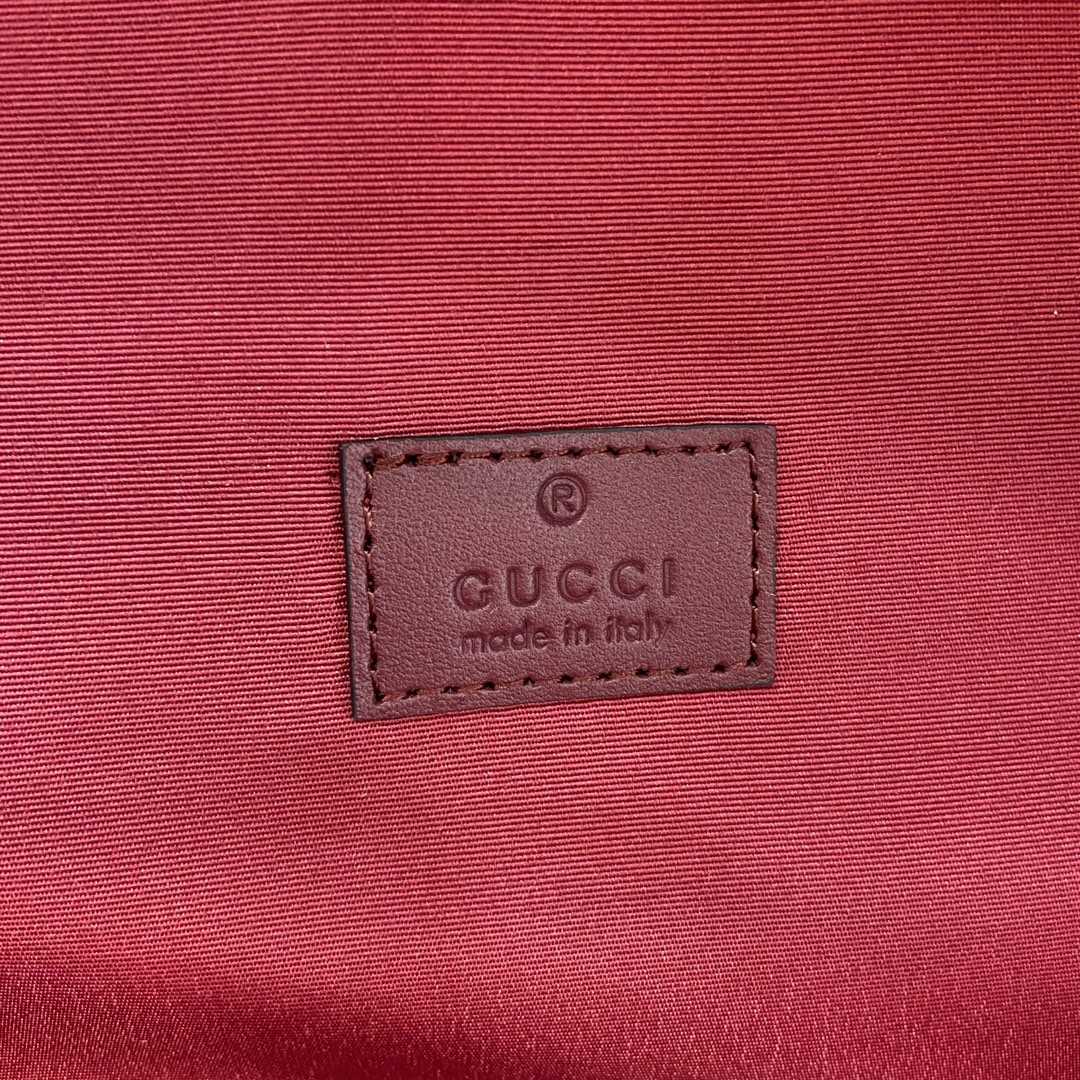 Gucci Medium Backpack With Gucci Logo - FashionPlug