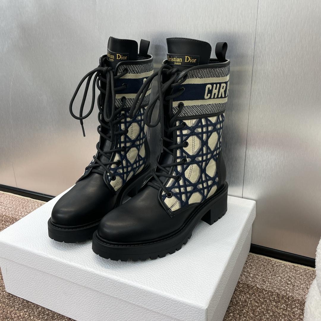 Dior D-Major Ankle Boot   - FashionPlug