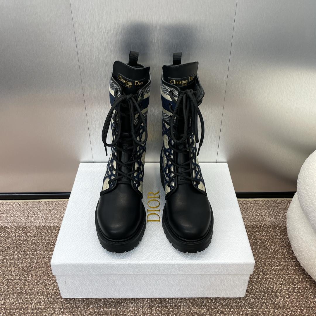 Dior D-Major Ankle Boot   - FashionPlug