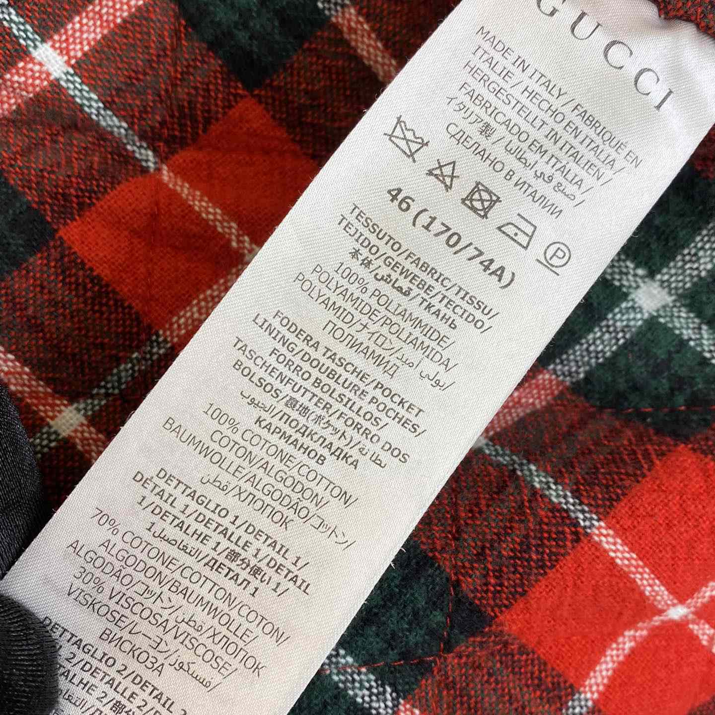Gucci GG Jacquard Denim Shirt - FashionPlug
