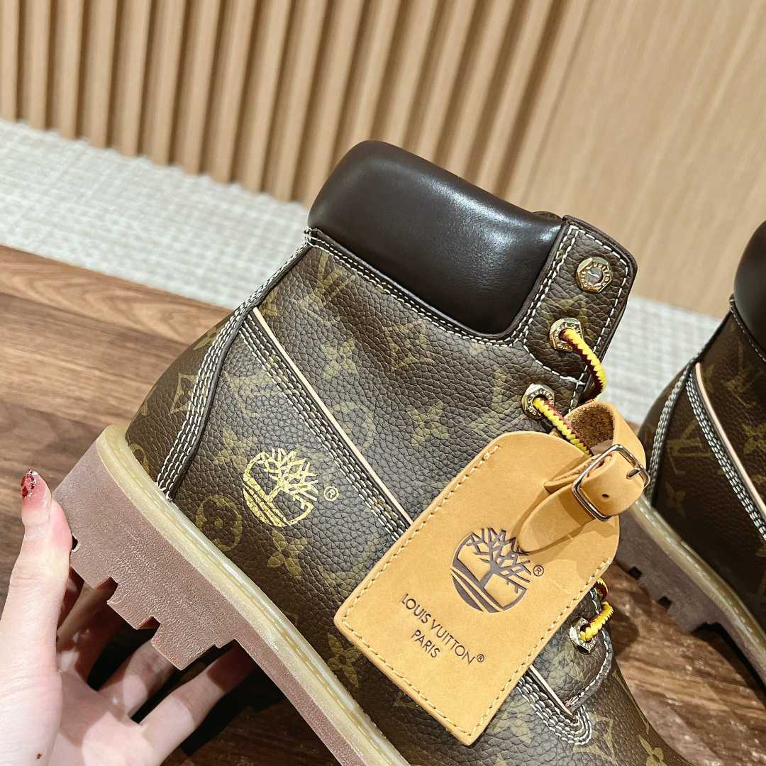 Louis Vuitton x Timberland Ankle Boot - FashionPlug