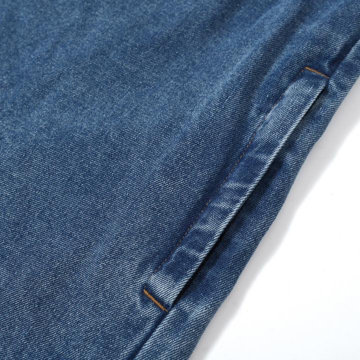 Fear Of God Essentials Denim Overshirt - FashionPlug
