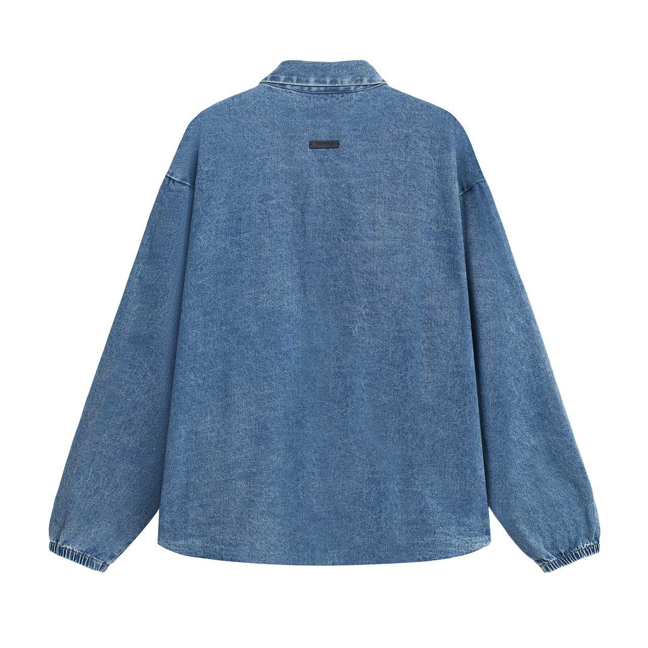 Fear Of God Essentials Denim Overshirt - FashionPlug
