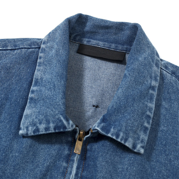 Fear Of God Essentials Denim Overshirt - FashionPlug