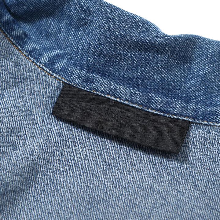 Fear Of God Essentials Denim Overshirt - FashionPlug