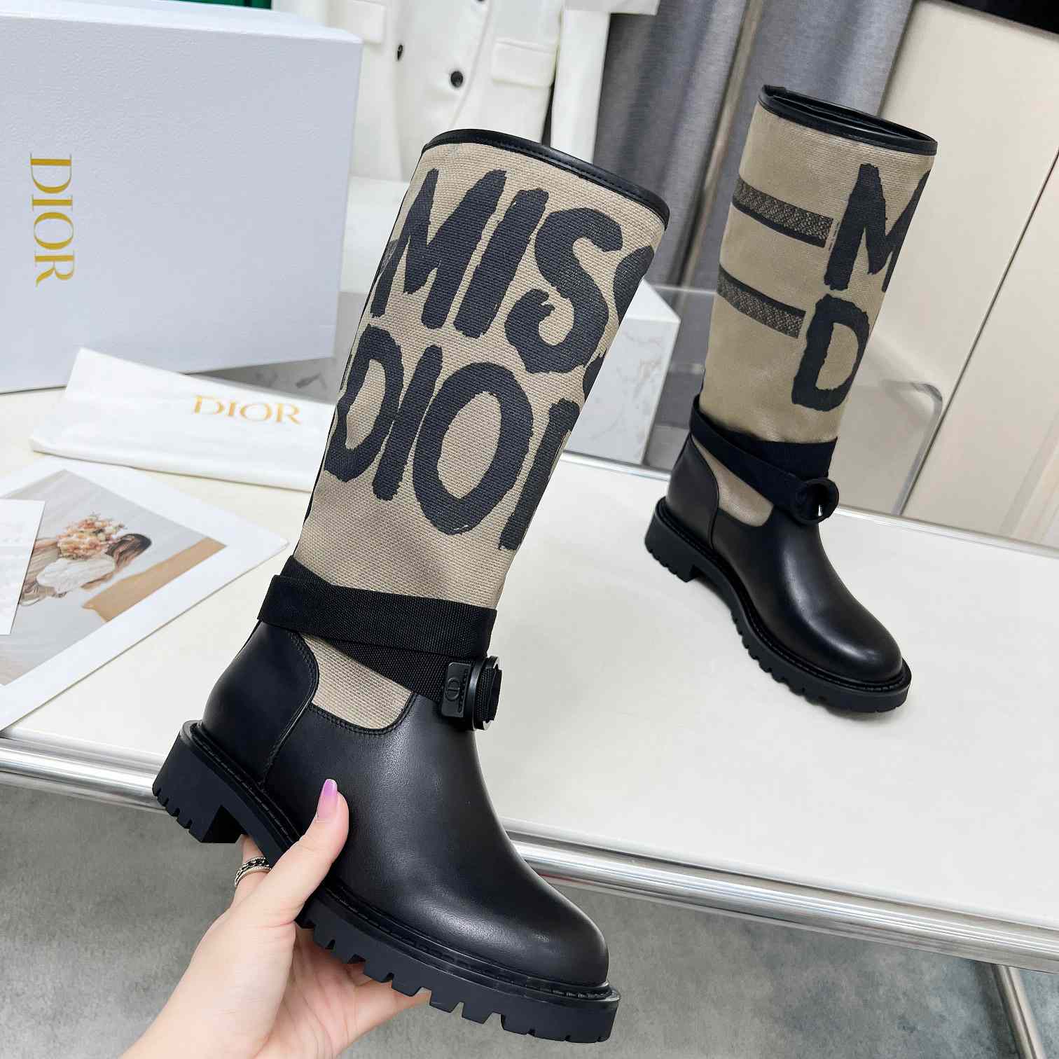 Dior D-Major Boot - FashionPlug
