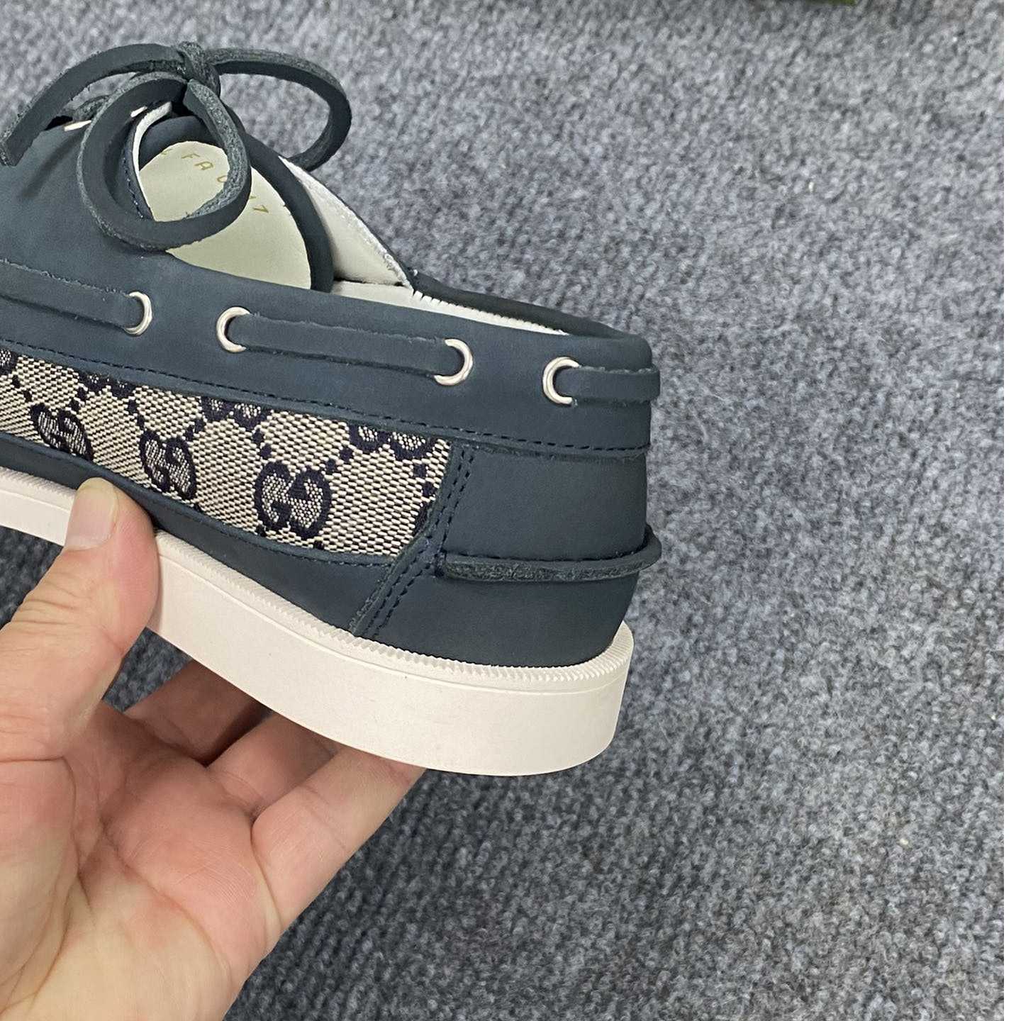 Gucci Men's Original GG Lace-up Loafer - FashionPlug