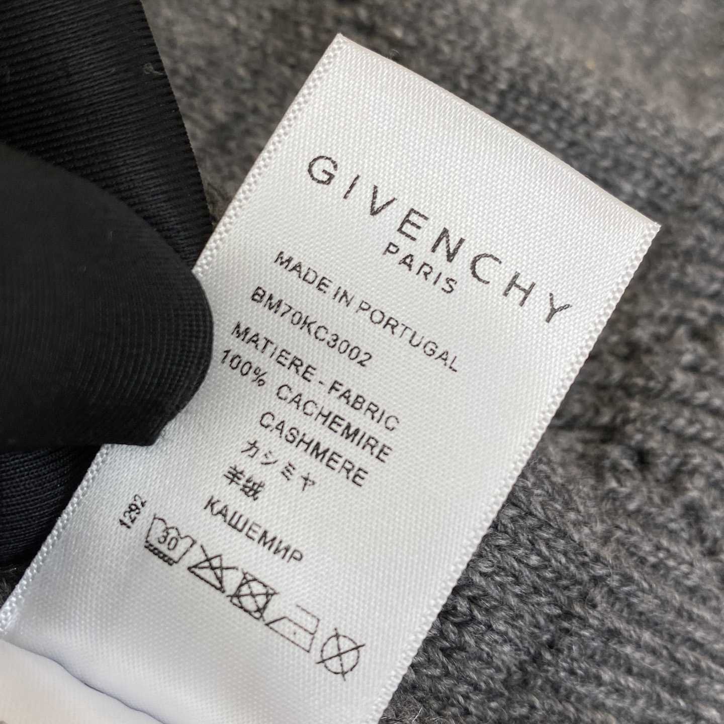 Givenchy Cropped Sweater In Wool - FashionPlug